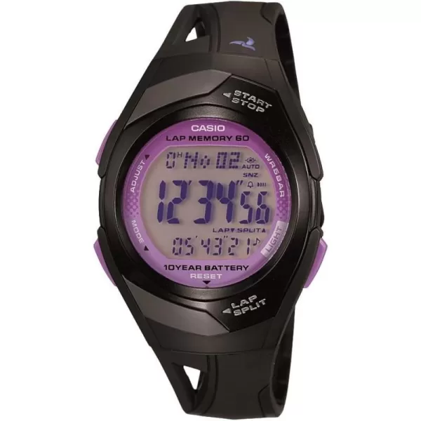 Casio Womens STR3001C Sports Watch  Black ampamp Pink