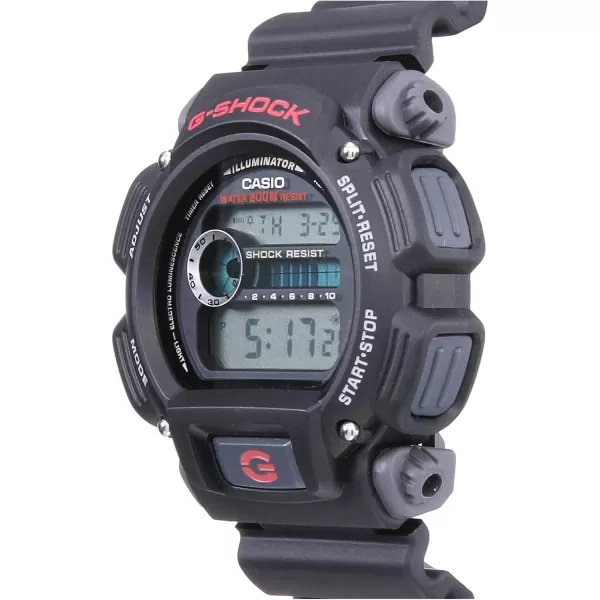 Casio Mens GShock DW90521V Shock Resistant Black Resin Sport Watch