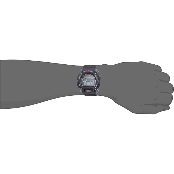 Casio Mens GShock DW90521V Shock Resistant Black Resin Sport Watch