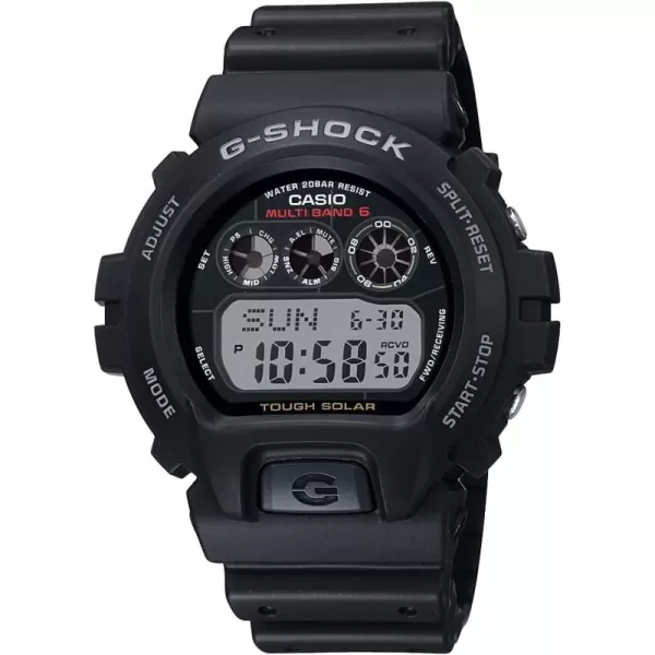 Casio GShock GW69001 Mens Tough Solar Black Resin Sport Watch