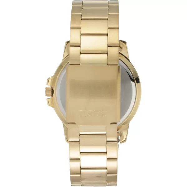 Casio Classic GoldTone Stainless Steel Band Date Indicator Watch Model MTPVD01G1BV