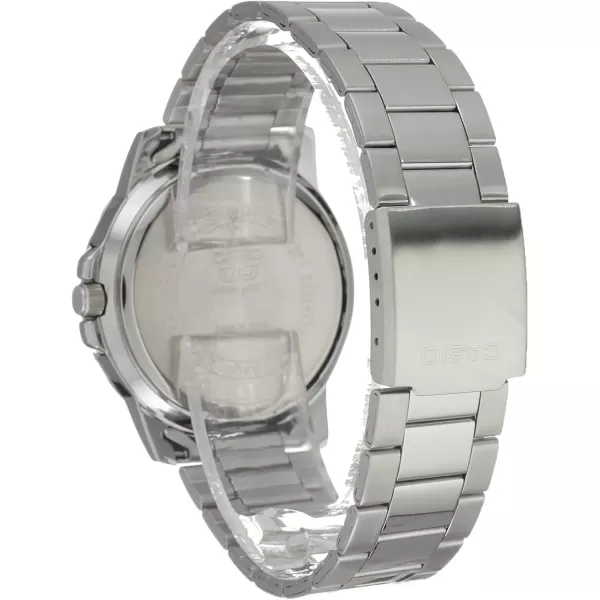 Casio Classic SilverTone Stainless Steel Band Date Indicator Watch Model MTPVD01D7EV