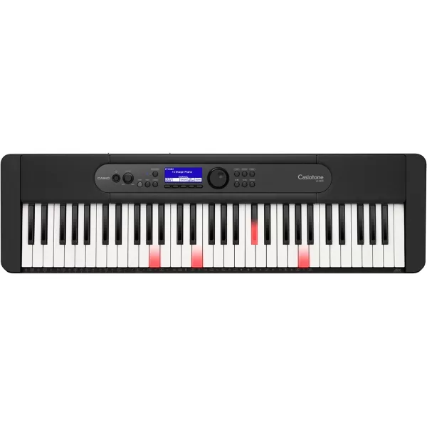 Casio Casiotone LKS450 61Key Portable Keyboard with Key Lighting SystemPremium Pack