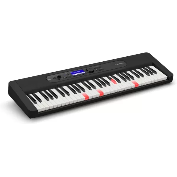 Casio Casiotone LKS450 61Key Portable Keyboard with Key Lighting SystemPremium Pack