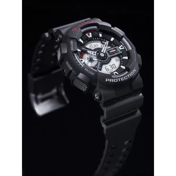 Casio Mens GA110 XL Series GShock Quartz 200M WR Shock Resistant WatchBlack
