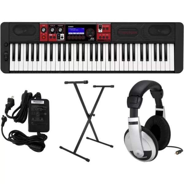 Casio Casiotone CTS1000V 61Key Portable Keyboard with Vocal SynthesisPremium Pack