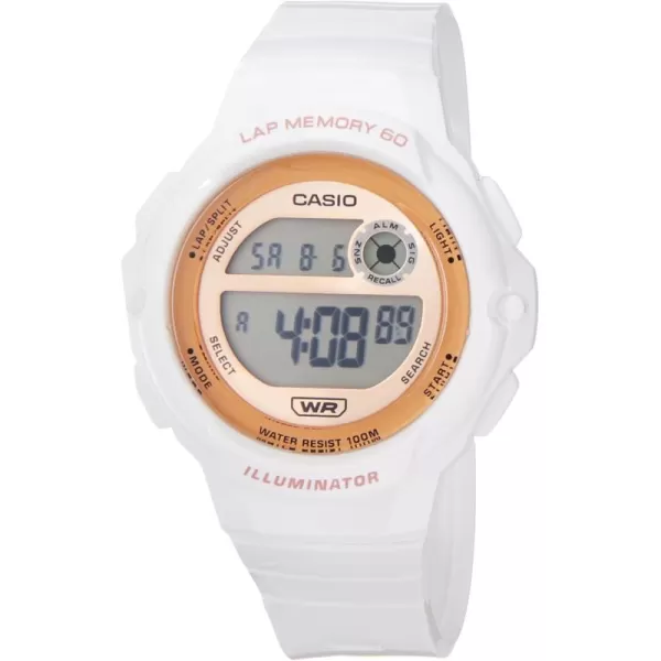 Casio Illuminator Lap Memory 60 5Year Battery Womens Digital Sports Watch Model LWS1200H7A1V