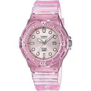 imageCasio Womens Dive Series Quartz Transparent Resin Casual Watch LRW200HSPink