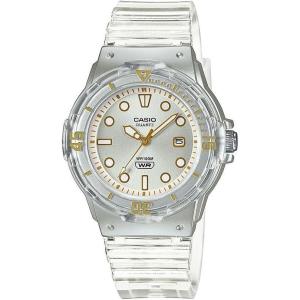 imageCasio Womens Dive Series Quartz Transparent Resin Casual Watch LRW200HSSilver
