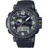 imageCasio PRG601 Series  Pro Trek  100M WR  1100 SEC Stop Watch  CompassAltBaroThermo  Tough Solar PowerAtomic Timekeeping  1100 SEC Stopwatch  Countdown Timer  World TimeGreen