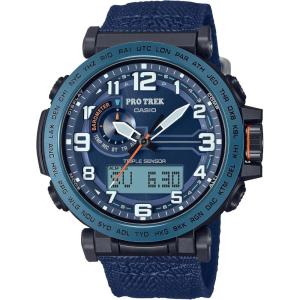 imageCasio PRG601 Series  Pro Trek  100M WR  1100 SEC Stop Watch  CompassAltBaroThermo  Tough Solar PowerAtomic Timekeeping  1100 SEC Stopwatch  Countdown Timer  World TimeBlue