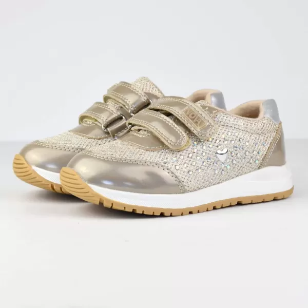 Nova Utopia Toddler Little Girls Sneaker ShoesNfgs320  Gold
