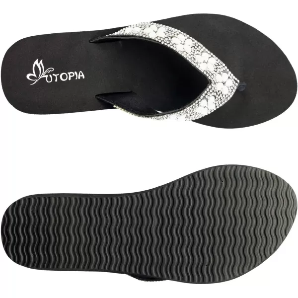 Nova Utopia Womens Casual Summer Wedge SandalsNf12 Silverblack