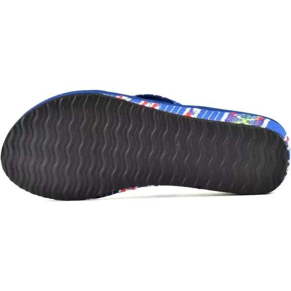 Nova Utopia Womens Casual Summer Wedge SandalsNf20 Mosaicstripe