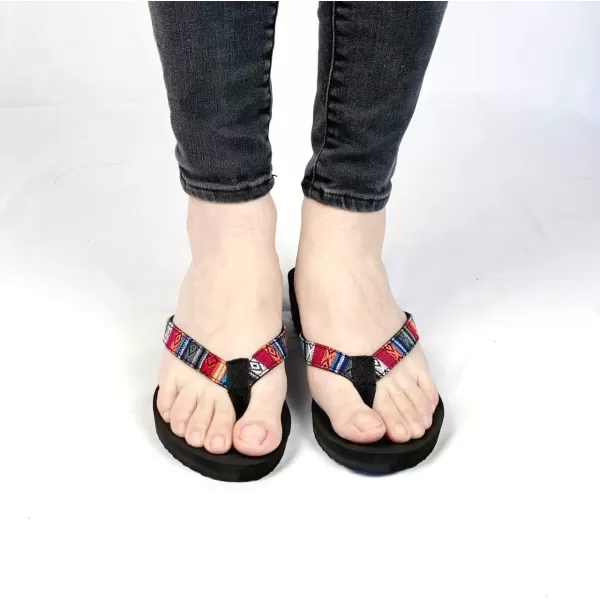 Nova Utopia Womens Casual Summer Wedge SandalsNf20 Vividstripe