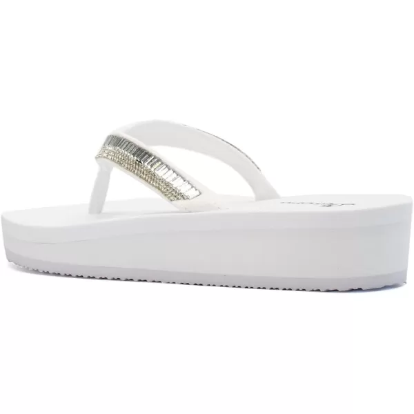 Nova Utopia Womens Casual Summer Wedge SandalsNfls120 White