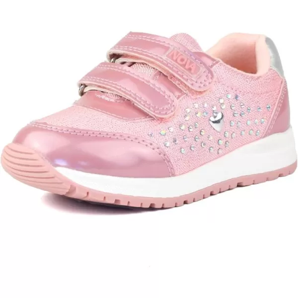 Nova Utopia Toddler Little Girls Sneaker ShoesNfgs320  Pink