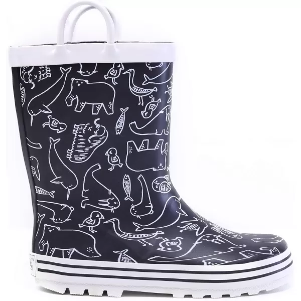 Nova Girls Winter Snow BootsNfrb120b  Animalblack