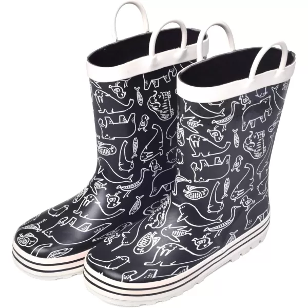Nova Girls Winter Snow BootsNfrb120b  Animalblack