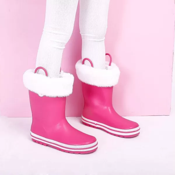 Nova Girls Winter Snow BootsNfrbc120  Fuchsia