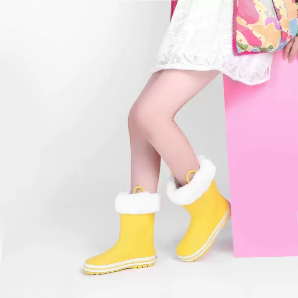 Nova Girls Winter Snow BootsNfrbc120  Yellow