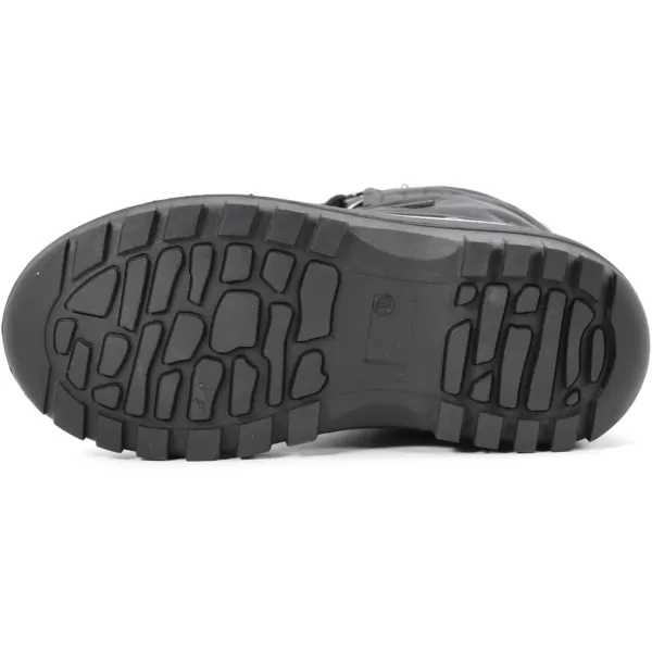 Nova Mountain Boys and Girls Waterproof Winter Snow BootsNfwb111  Black