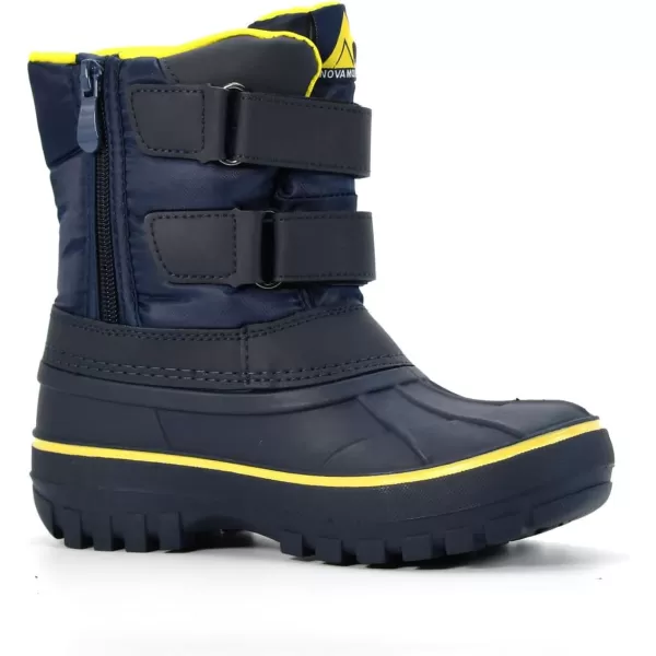 Nova Mountain Boys and Girls Waterproof Winter Snow BootsNfwb111  Navyyellow