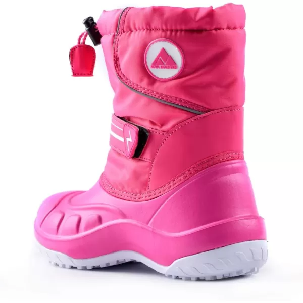 Nova Mountain Boys and Girls Waterproof Winter Snow BootsNfwbn12  Fuchsia
