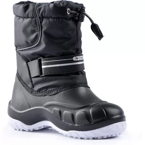 Nova Mountain Boys and Girls Waterproof Winter Snow BootsNfwbn212  Black