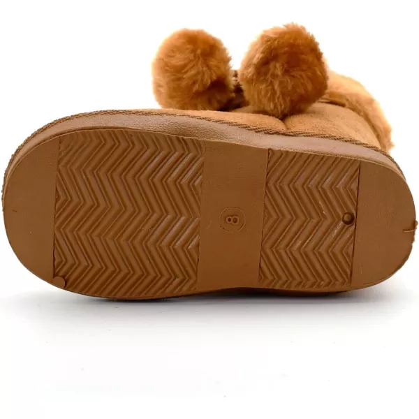 Nova Mountain Little Kids Winter Snow BootsNfwb122  Chestnut