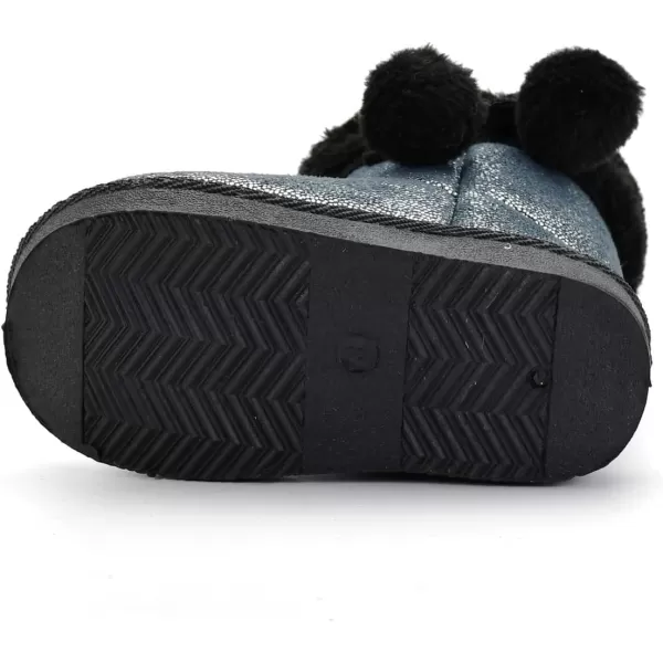 Nova Mountain Little Kids Winter Snow BootsNfwb122  Silver