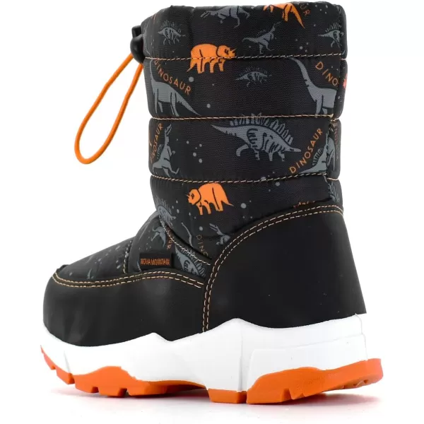 Nova Toddler Boys and Girls Winter Snow BootsNfwb102  Orangedino
