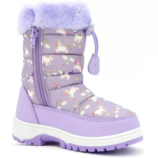 Nova Toddler Boys and Girls Winter Snow BootsNfwb103  Lilacunicorn