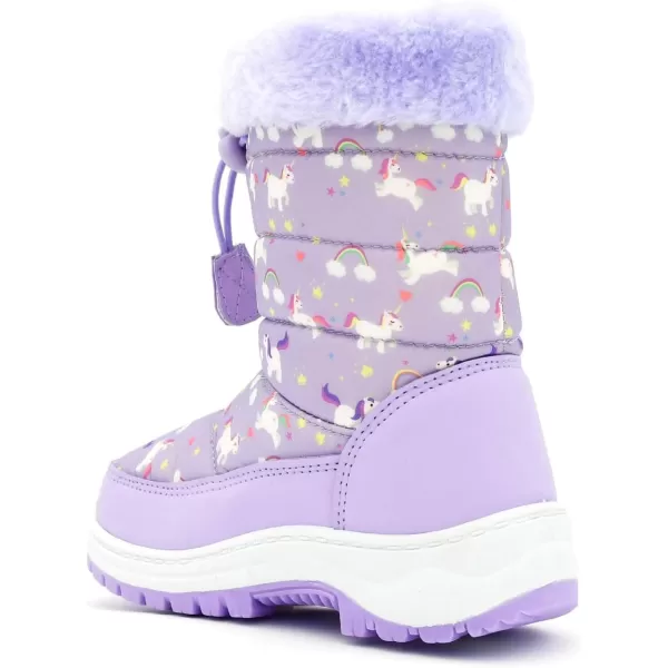 Nova Toddler Boys and Girls Winter Snow BootsNfwb103  Lilacunicorn