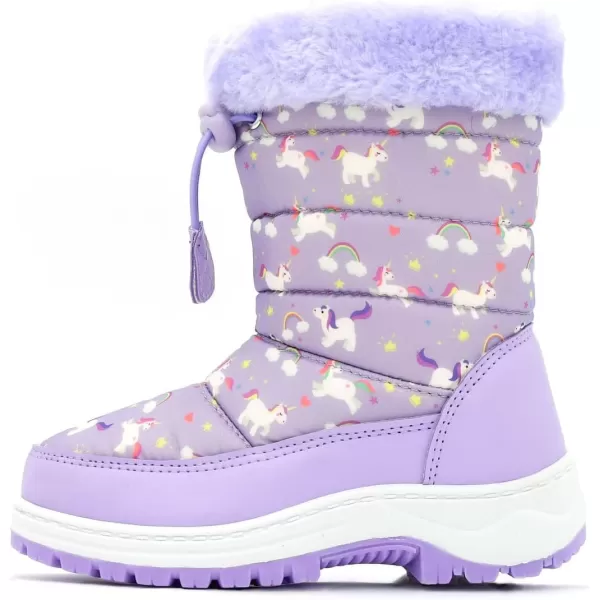 Nova Toddler Boys and Girls Winter Snow BootsNfwb103  Lilacunicorn