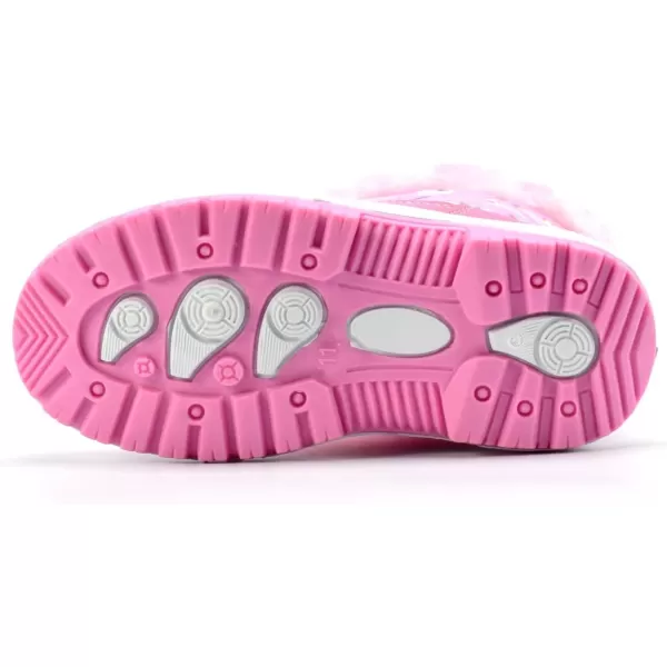Nova Toddler Boys and Girls Winter Snow BootsNfwb103  Pinkunicorn