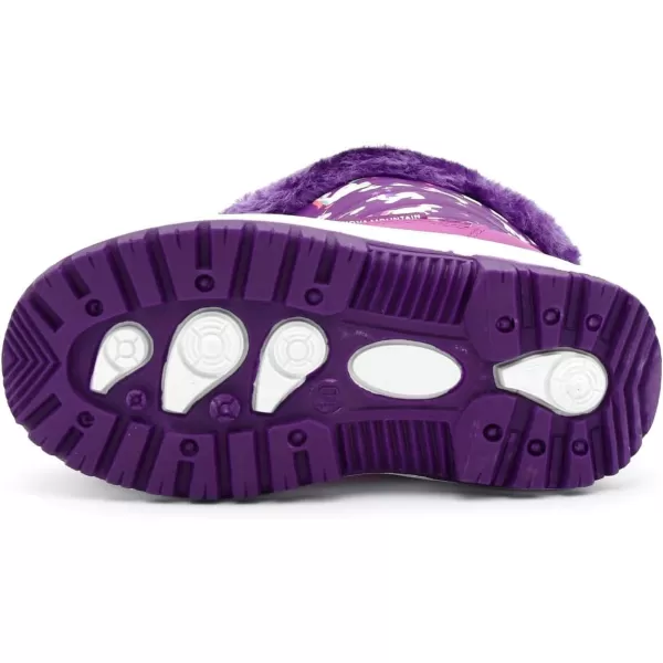 Nova Toddler Boys and Girls Winter Snow BootsNfwb103  Purpleunicorn