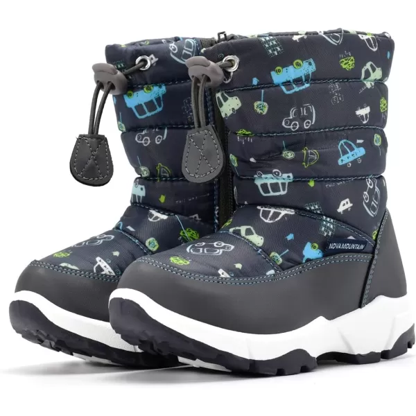 Nova Toddler Boys and Girls Winter Snow BootsNfwb104  Bluecar