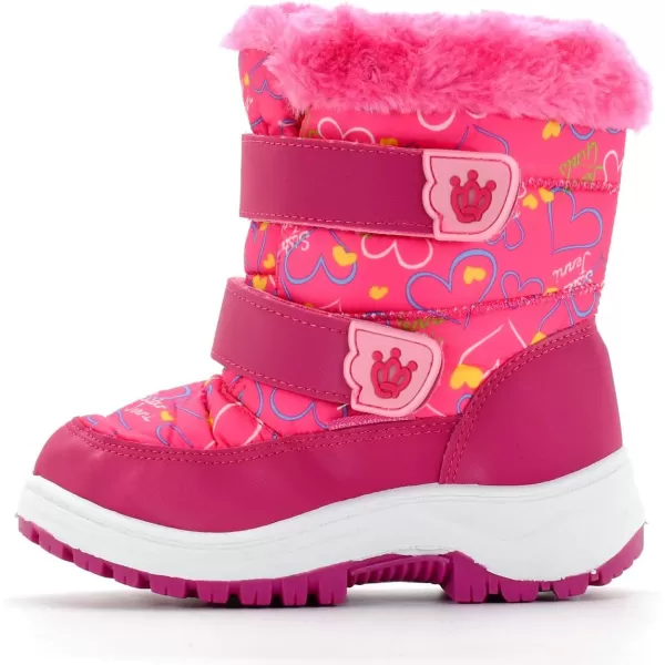Nova Toddler Boys and Girls Winter Snow BootsNfwbn119  Fuchsia