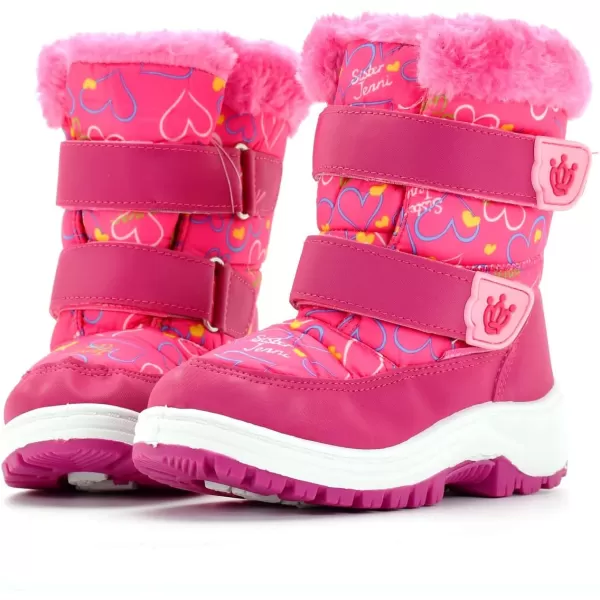 Nova Toddler Boys and Girls Winter Snow BootsNfwbn119  Fuchsia