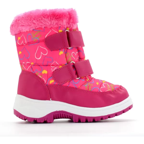 Nova Toddler Boys and Girls Winter Snow BootsNfwbn119  Fuchsia