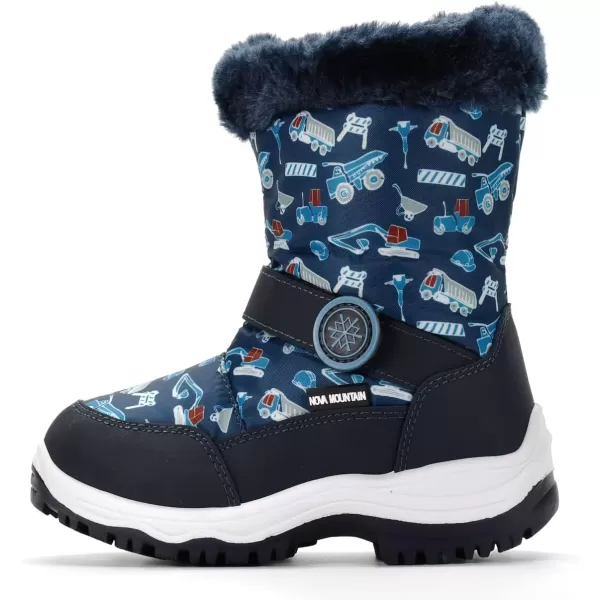 Nova Toddler Boys and Girls Winter Snow BootsNfwbn810b  Bluemulti