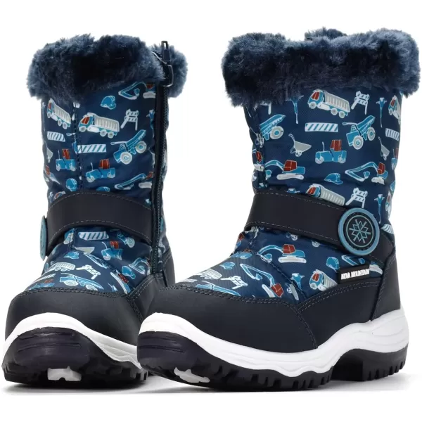 Nova Toddler Boys and Girls Winter Snow BootsNfwbn810b  Bluemulti