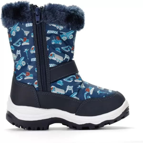Nova Toddler Boys and Girls Winter Snow BootsNfwbn810b  Bluemulti
