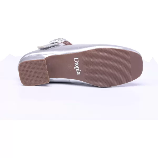 Nova Utopia Girls LowMedium Platform Sandal ShoesNfgh518  Silver