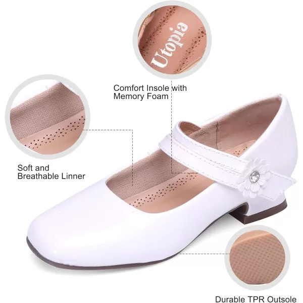 Nova Utopia Girls LowMedium Platform Sandal ShoesNfgh518  White