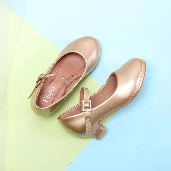 Nova Utopia Girls LowMedium Platform Sandal ShoesNfgh519  Gold