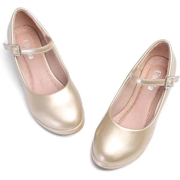 Nova Utopia Girls LowMedium Platform Sandal ShoesNfgh519  Gold