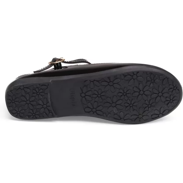 Nova Utopia Toddler Little Girls Dress Ballet Mary Jane Bow Flat ShoesNf62  Blackpatent
