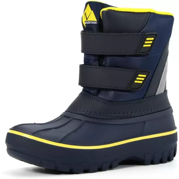 Nova Mountain Boys and Girls Waterproof Winter Snow BootsNfwb111  Navyyellow